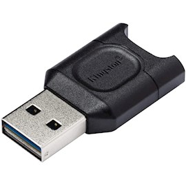 ბარათის წამკითხველი Kingston MLPM USB 3.1 microSDHC/SDXC UHS-II MobileLite Plus Black